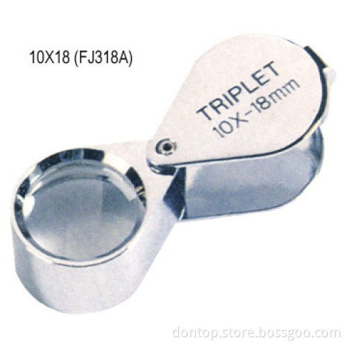 3X Triplet Lenses Jewel Magnifier (FJ318A)